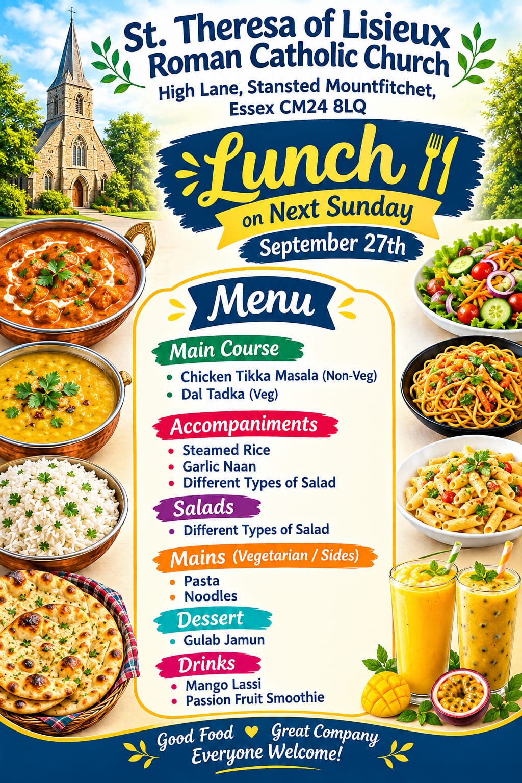 Lunch September 27th